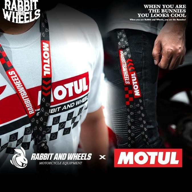 

RABBIT AND WHEELS X MOTUL LANYARD
