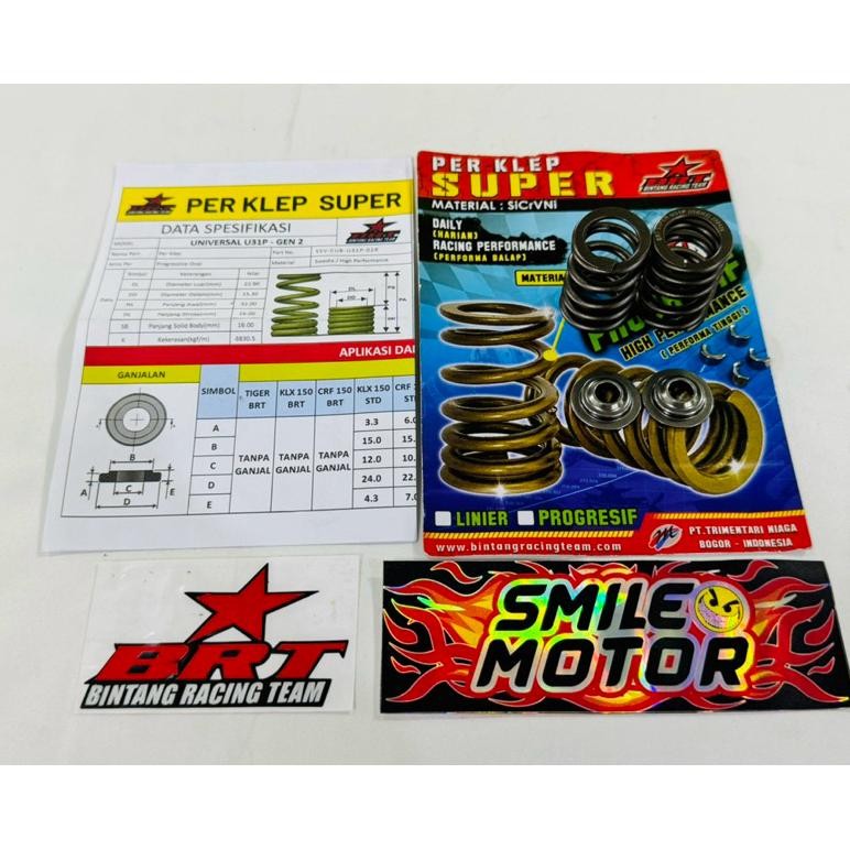 PER KLEP RACING BRT UNIVERSAL BEBEK MATIC +RETAINER MIO JUPITER Z