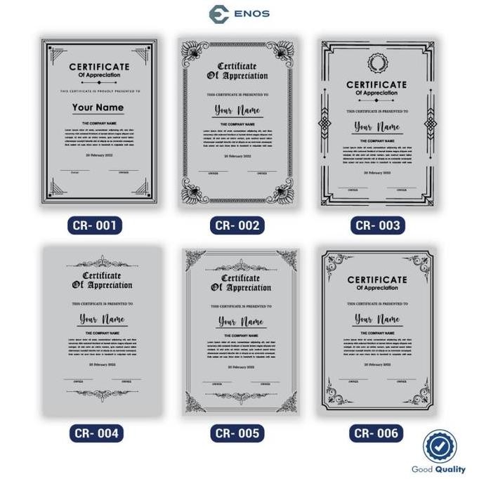 

ready stock !!! Sertifikat Custom | Sertifikat Acrylic Custom | Sertifikat