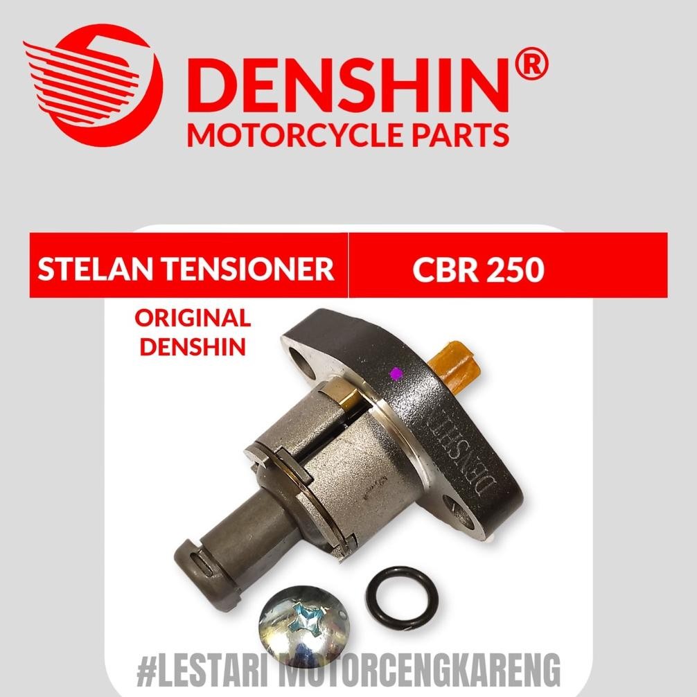 LIFTER TENSIONER TONJOKAN KETENG CBR250 CBR 250 KYJ HITAM DENSHIN