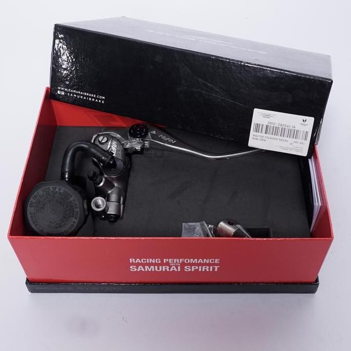 baru MASTER REM NISSIN RADIAL HITAM 17MM