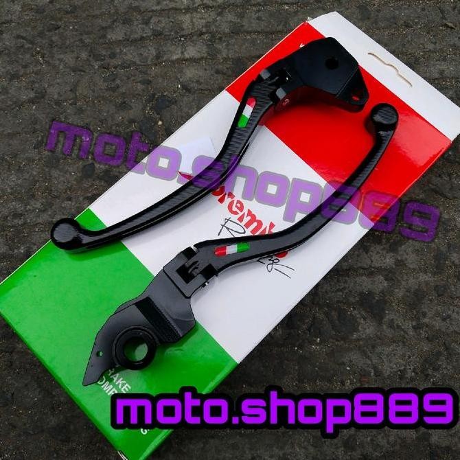 baru Handle rem lipat brembo beat cbs vario 125 cbs vario 150 scoopy cbs black