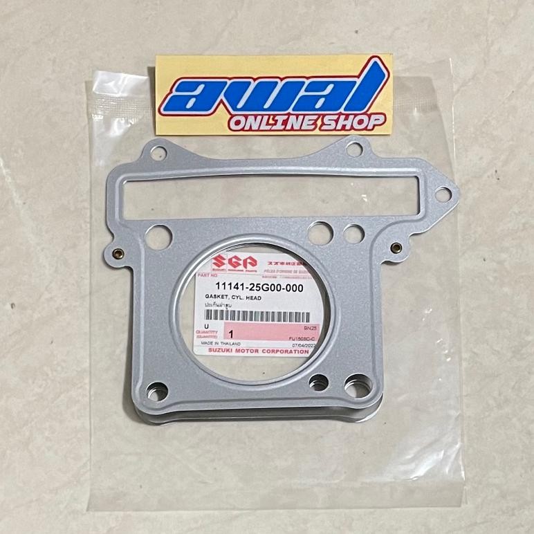 PAKING PACKING HEAD BESI GASKET CYLINDER HEAD SATRIA FU 150 KARBU (2004-2015) RAIDER 125, FXR 150 OR