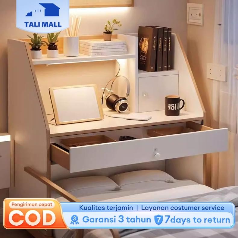 Meja Belajar Kayu Meja Kopi Jendela Teluk Nordik Meja Laptop Serbaguna Meja Rendah Modis Kamar Tidur