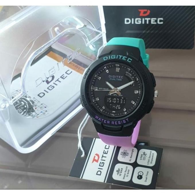 new  Jam Tangan Digitec Wanita DG4082 Ungu Tosca Original