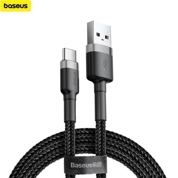 Baseus Cafule Kabel Charger USB A to Type C 1M - CATKLF-B Original