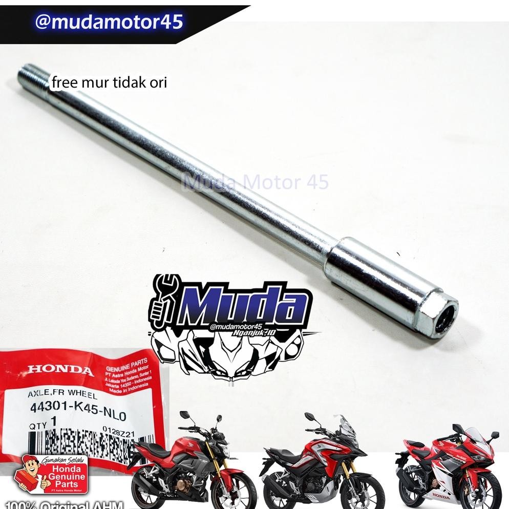 AS RODA DEPAN USD CBR150R CB150R CB150X 2021 44301-K45-NL0 UPSIDE DOWN CB K15P CBR K45R CBX K3B 150 