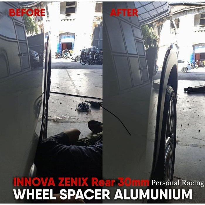 Wheel Spacer Adaptor Velg Mobil Fitment Innova Reborn Zenix