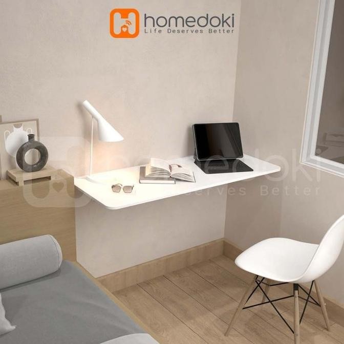 Meja Lipat Dinding/ Meja Belajar /  Meja Lipat Laptop Dinding  / Makan / Meja Lipat Dinding Besar Mi