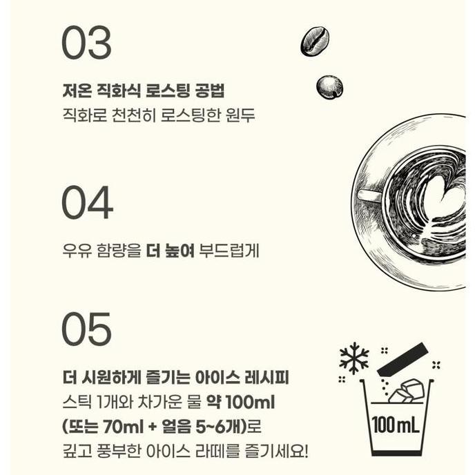 

Lookas9 Signature Ice Latte Coffee Kopi Korea