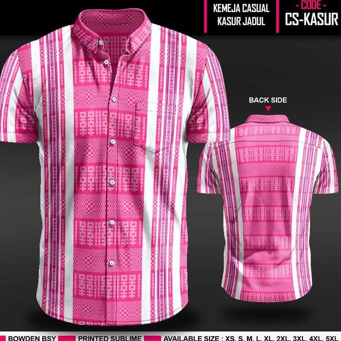 KEMEJA KASUR, GORDEN ANGSA, KORAN, BATA. KEMEJA MOTIF JADUL UNIQVERZ.