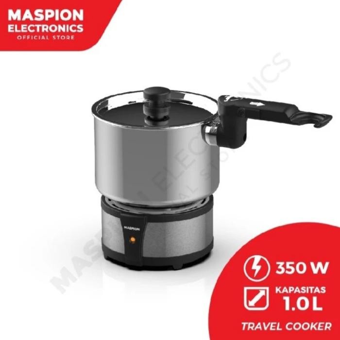 Panci Listrik Travel MASPION MEC-3510 Multi Cooker 1 Liter