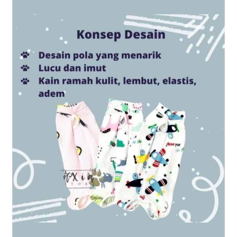 Baju Steril Anjing & Kucing Betina - Recovery Pasca Oprasi