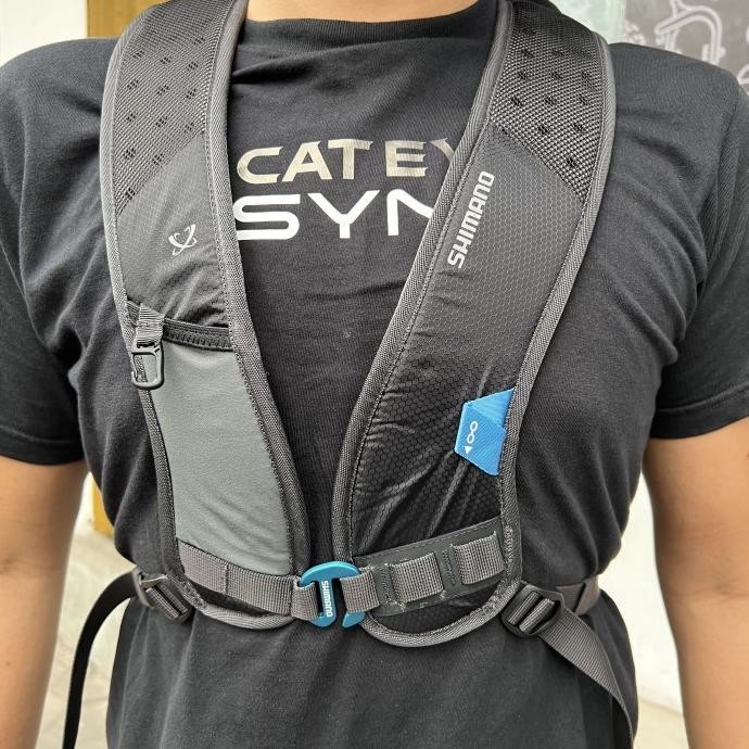 Part Sepeda Tas Punggung Backpack Shimano T25 Abu Hitam Sepeda Hydropack Water New