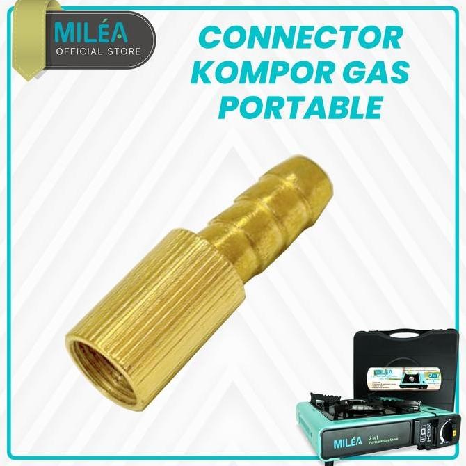 Diskon Konektor Gas Kompor Portable Ke Lpg / Sambungan Connector Selang