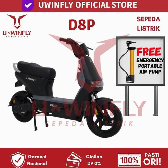 (newstore) SEPEDA LISTRIK UWINFLY D8P DRAGONFLY D8P Garansi Resmi