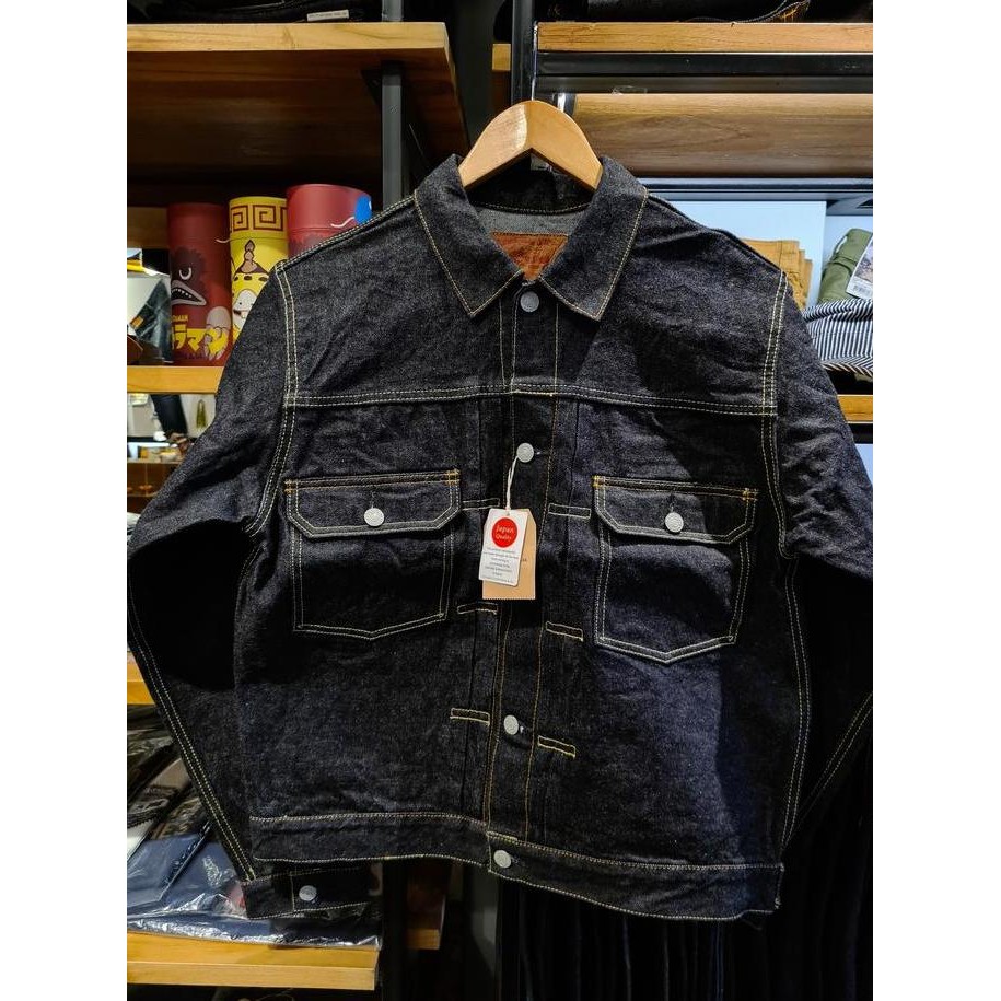 Studio DArtisan 15oz Indigo Selvage Type II Denim Jacket