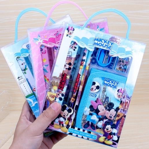 

Wd-54 Kings - S5926 Stationery Set / Alat Tulis Set 6 In 1 Hadiah Souvenir / Paket Alat Tulis + Dompet Anak / Alat Tulis Set Karakter