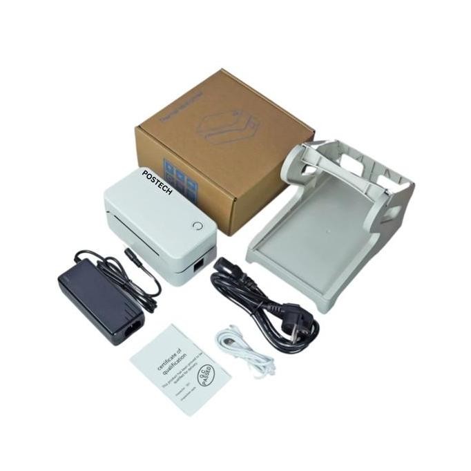 Printer Resi Bluetooth 80Mm Thermal Cetak Resi / Label Harga Android Ios Windows Postech New Stok