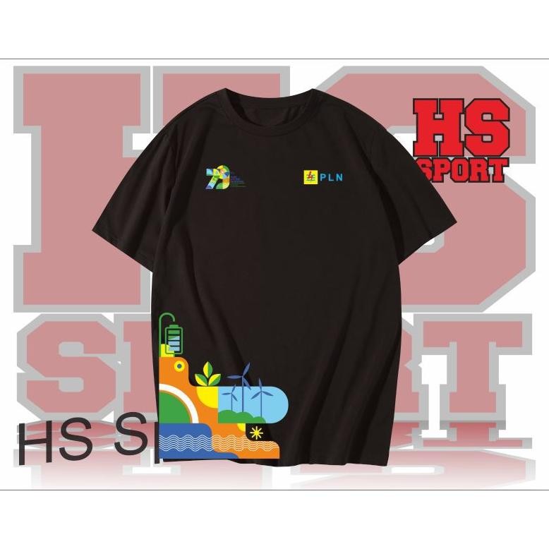 Zx41 Kaos Pln -  Baju Pln Ultah Ke 79 Thn Bumn Hari Listrik Nasional Pintar - Kaos Pln 79Th