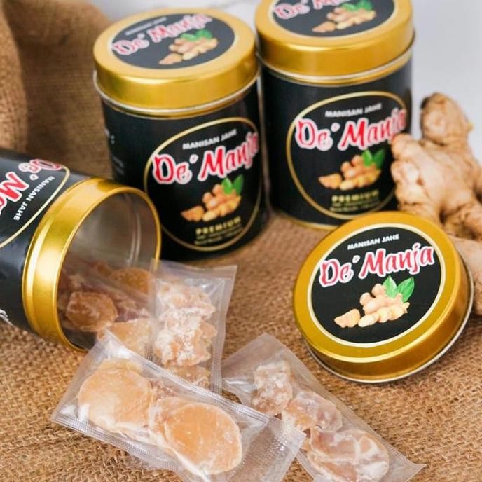 

de'manja manisan jahe terbuat dari jahe segar yg tejamin kualitasnya LS