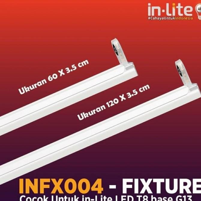 In Lite Led Kap Lampu Tl Led Inlite Kap Tl T8 Led 120Cm Infx004