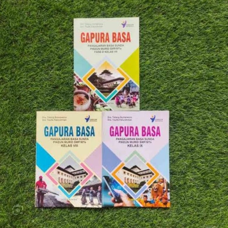 

buku sepaket gapura basa sunda pikeun murid smp mts kelas 7 8 9 kurikulum merdeka kurmer DiM