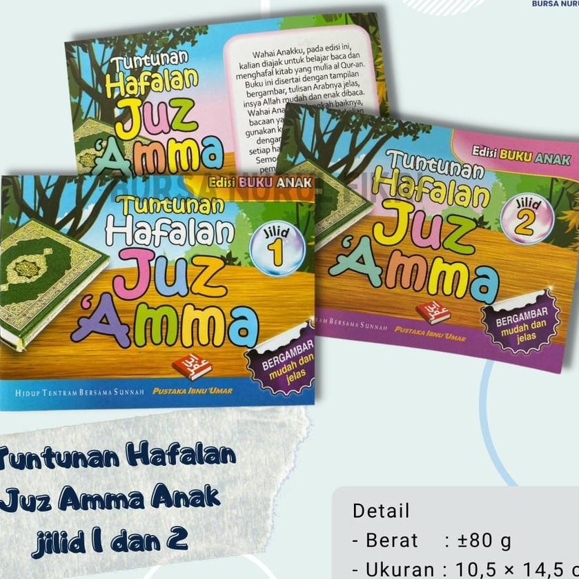 

Tuntunan Hafalan Juz Amma untuk Anak Original 1 dan 2 - pustaka ibinu umar DiM