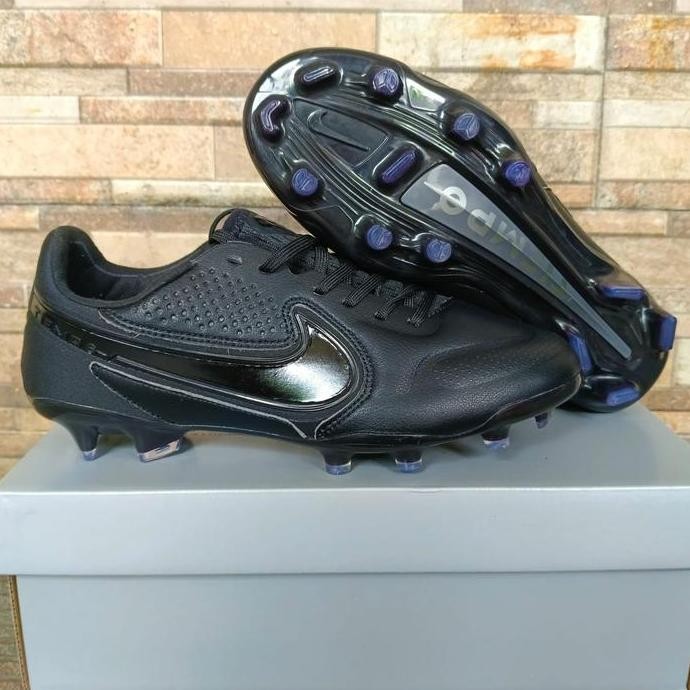 TERBARU - Sepatu Bola Tiempo Legend9 Elite Full Black Fg soccer
