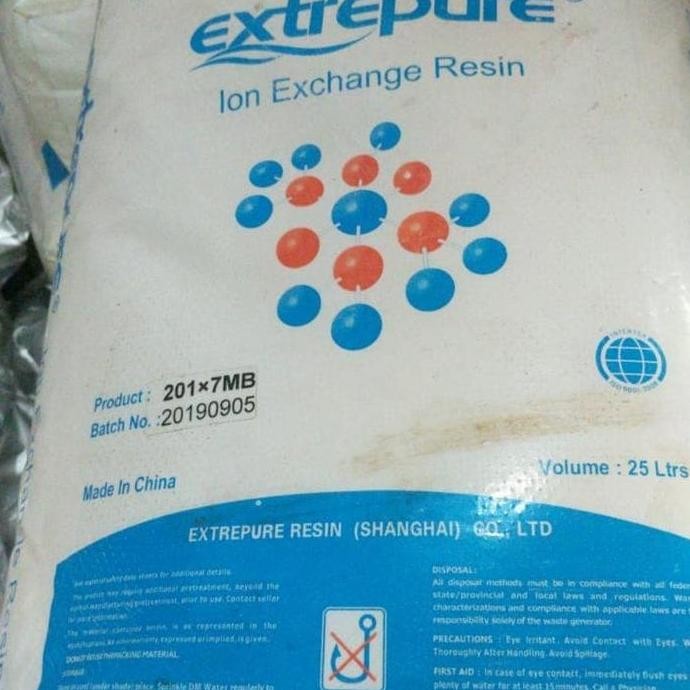 Tanias Resin Anion Demin / Media Demin Anion/Resin A4 Demin Anion Resinex Terlaris