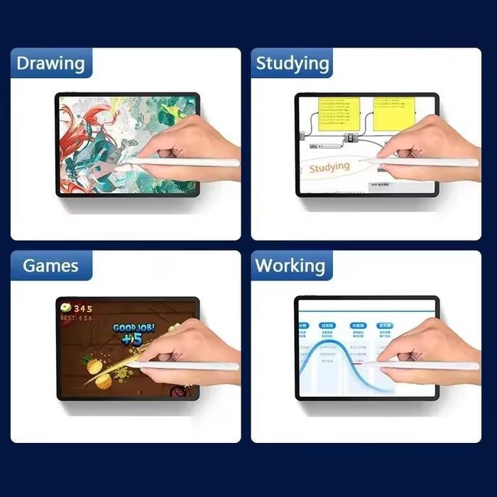 Smart Stylus Pencil For Ipad 6 Gen 6Th 9.7" 2018 9,7 Inch Active Stylus Pen Lampu Touch Magnetic Cha