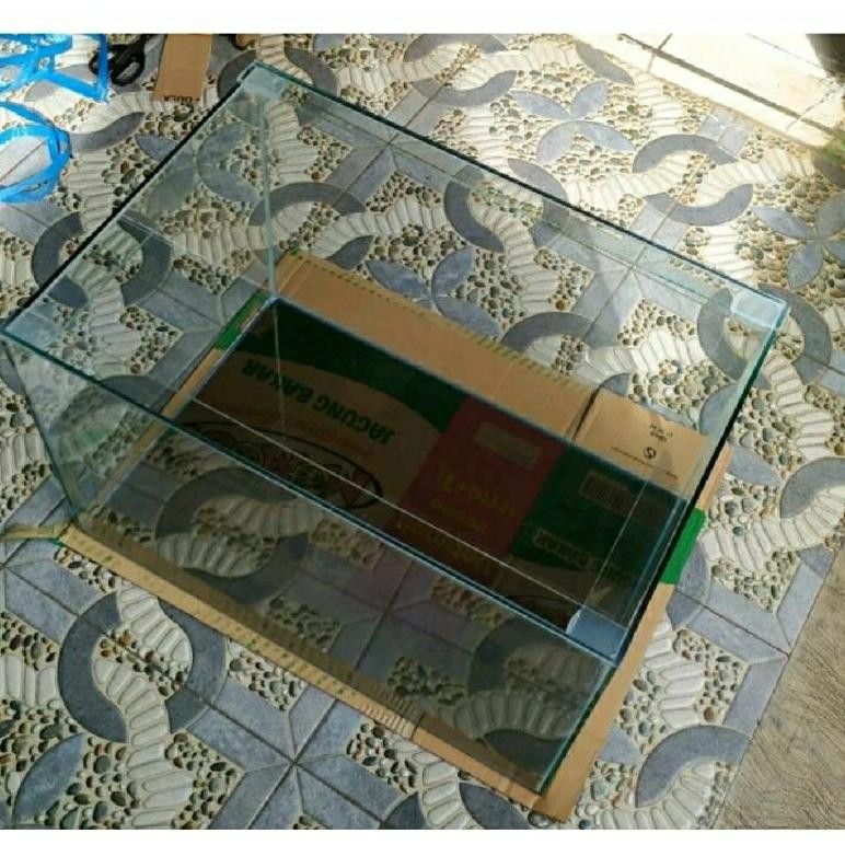 NEW aquarium 60x40x40 full 8mm aquarium kaca [terbaik][terlaris]