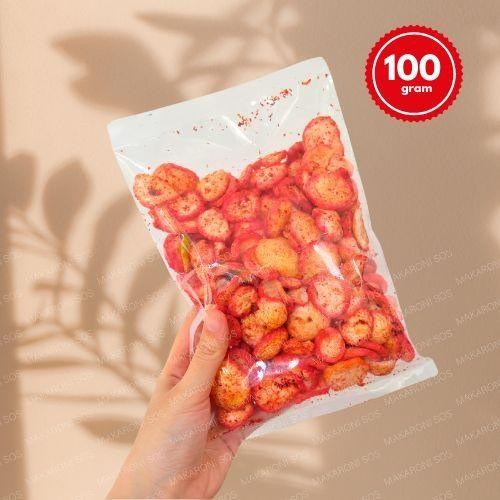 

Makaroni Sos - Kerupuk Seblak 100 Gr | Camilan Renyah Viral Murah Kekinian Berkualitas