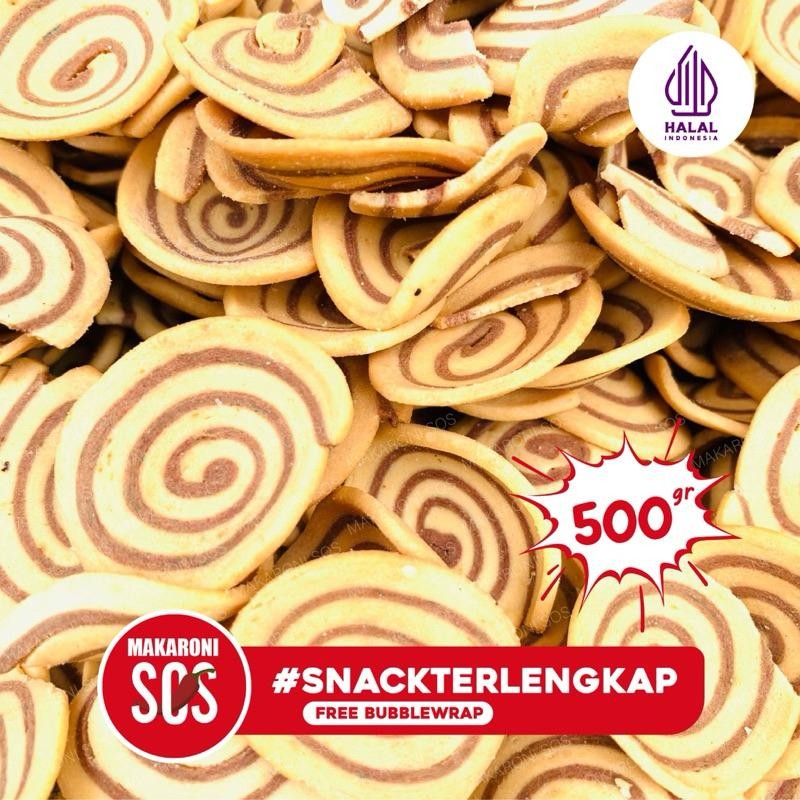 

Makaronisos - Kuping Gajah Crem 500Gr | 1/2Kg Manis Gurih Renyah Snack Food Berkualitas