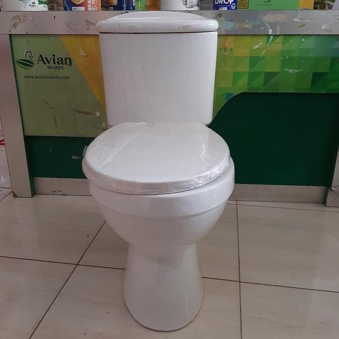 Kloset Duduk Otomatis Murah Bagus Volk 680