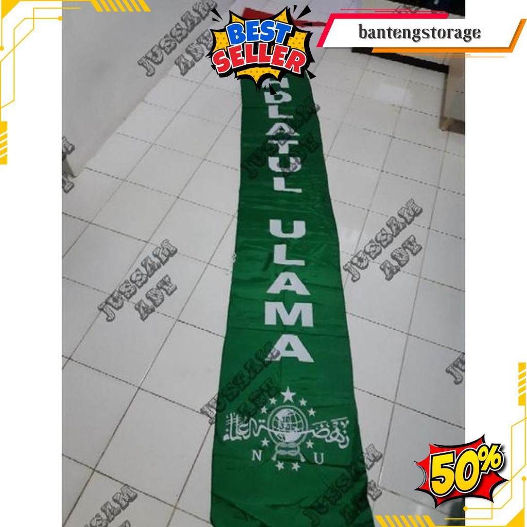 Umbul-Umbul Nahdlatul Ulama (Nu) Panjang 3 Meter Gratis Ongkir