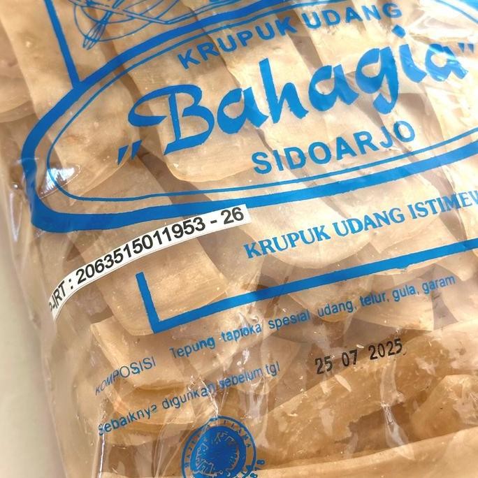 

Kerupuk Udang Mentah Pl Rajangan Bahagia 500G Food Snack