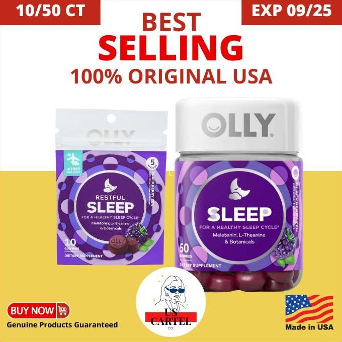 

NEW OLLY Sleep 10 Gummies Small Pouch USA