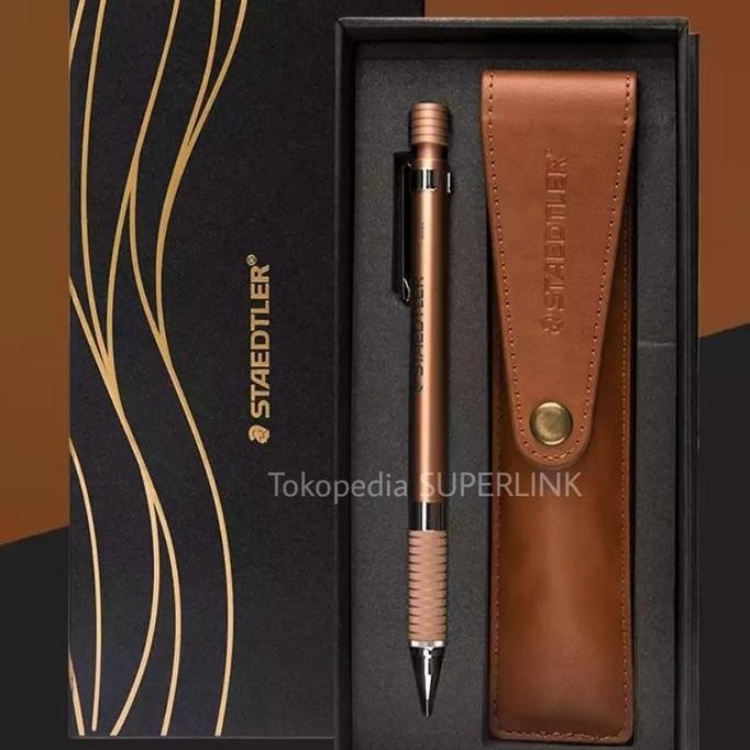 

TERLARIS - German Staedtler LIMITED EDITION Mechanical Pencil 0.5mm Pensil ATK 1Set Pensil Pouch