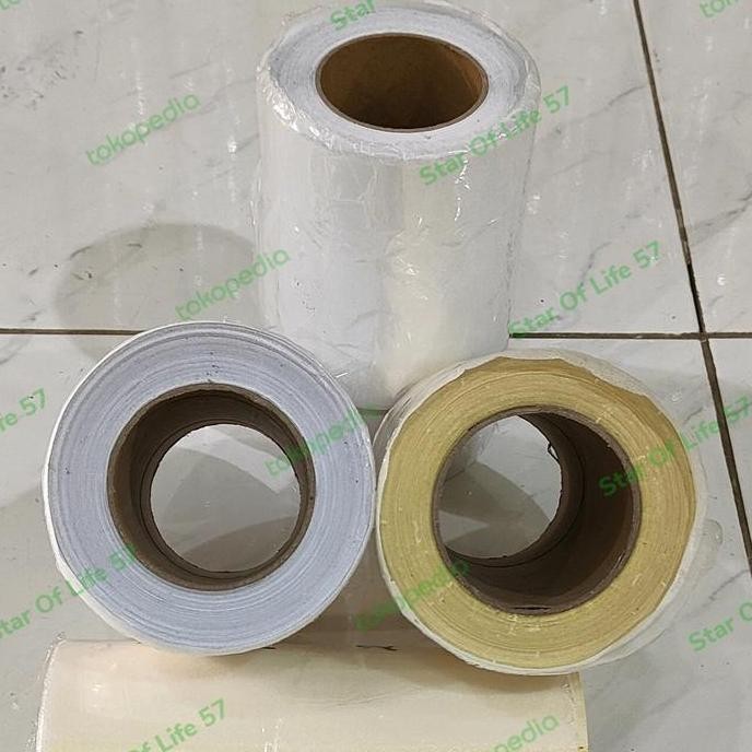 

new !!! Plastik Sticker Laminasi Glossy Doff Dingin A3 32cmx50meter