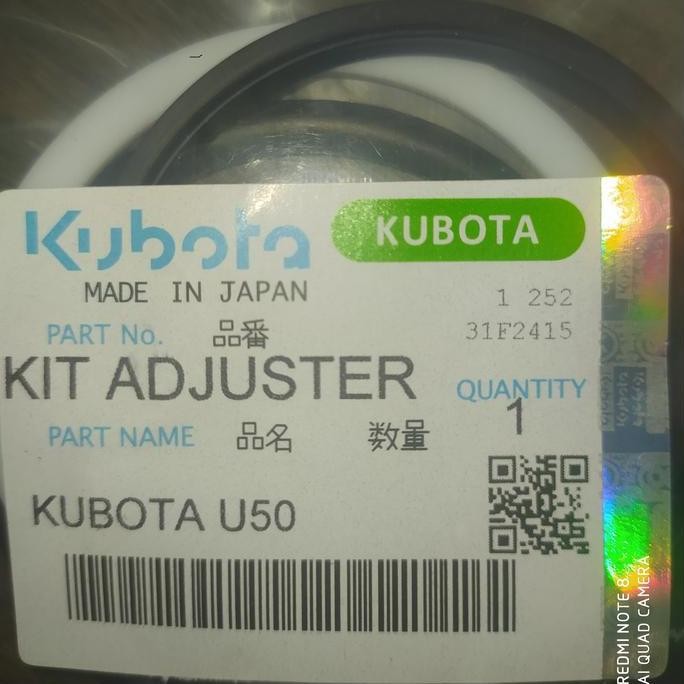 SEAL KIT ADJUSTER KUBOTA U50 KUBOTA