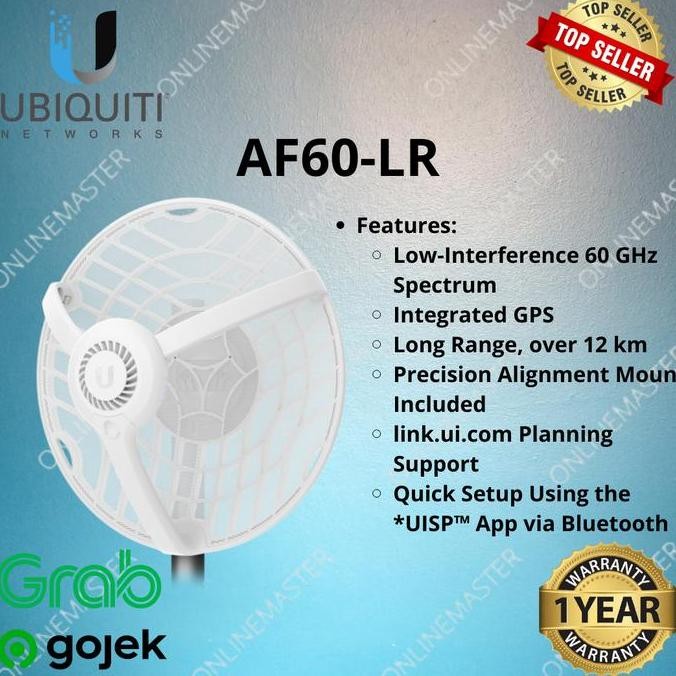 TERLARIS - Ubiquiti AF60-LR airFiber 60 LR AF60-LR