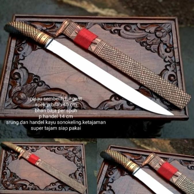 Golok Sembelih Hewan Qurban Full Garit