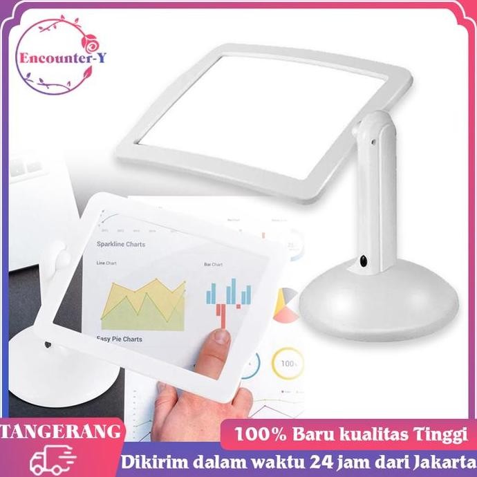 

TERBARU - Kaca Pembesar Baca Rotasi 360 Derajat Kaca Pembesar Lampu Led Kaca Pembesar Standing