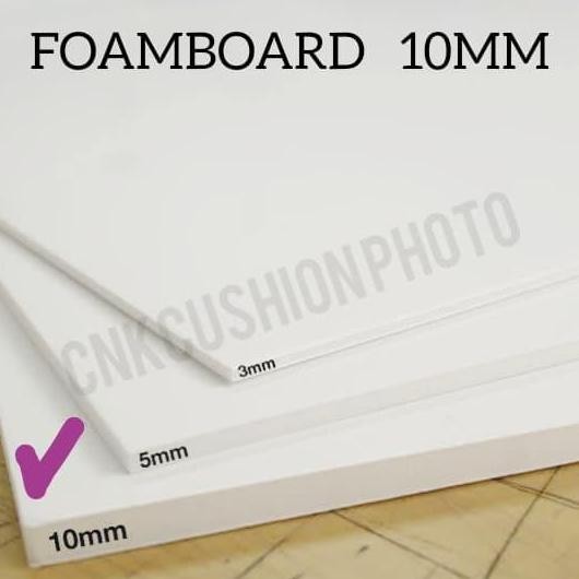 

new !!! DEPRON POLYFOAM FOAMBOARD 10MM - DEKOR / MODEL PESAWAT (100cm x 50cm)