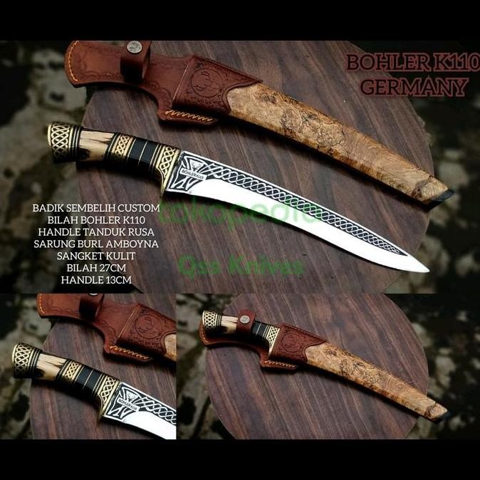 BDK SEMBELIH BOHLER K110 CUSTOM BURL