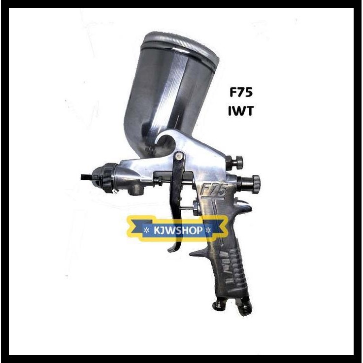TERMURAH SPRAY GUN CAT PAINT F75G IWT SPRAY GUN IWT F75 G TABUNG ATAS SPRAY GUN F75 G IWT SPRAY GUN 