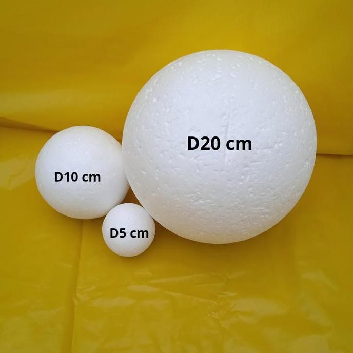 new  bola styrofoam / bola gabus / styrofoam bulat/ sterofoam bola gabus