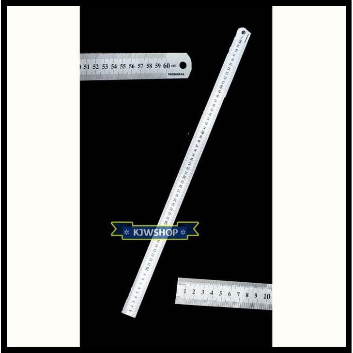 

HOT DEAL LONG RULER STAINLESS PENGGARIS STAINLESS STEEL PANJANG ALAT PENGUKUR 60 CM GARISAN STENLIS ALAT UKUR TUKANG BENGKEL LAS !!!!