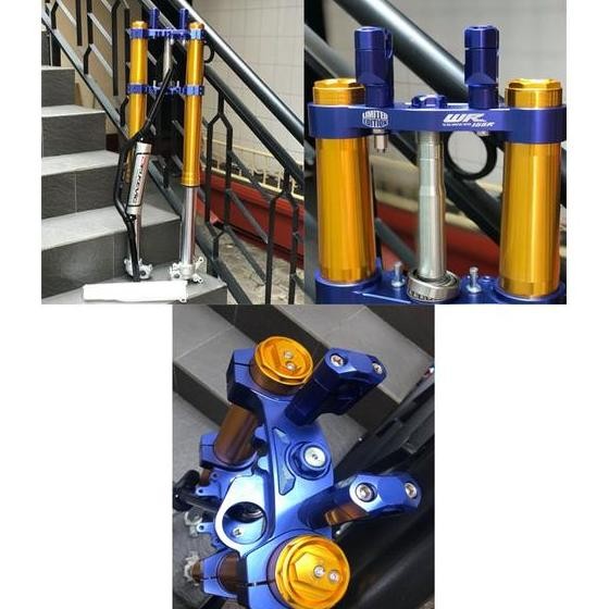 new USD UP SIDE DOWN DELKEVIC REAL JUMP YAMAHA WR 155 R TERBARU murah